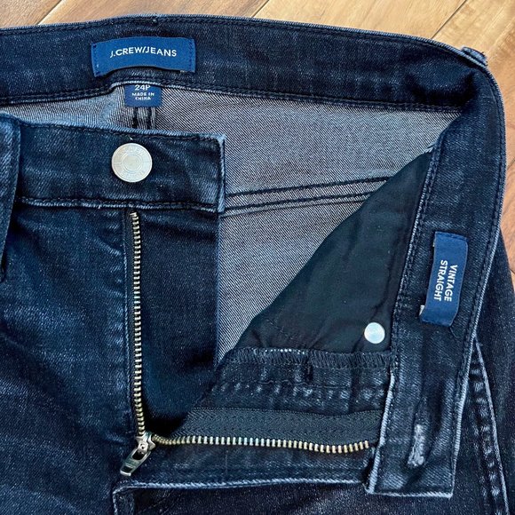 J Crew Vintage Straight Jean - size 24P - Picture 4 of 6
